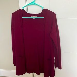Red/Maroon Cardigan